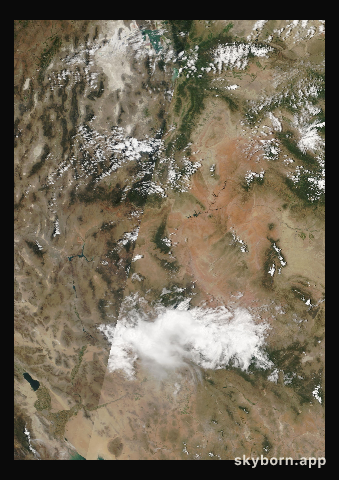 The Earth on 19 July 2010 · Colorado Plateau