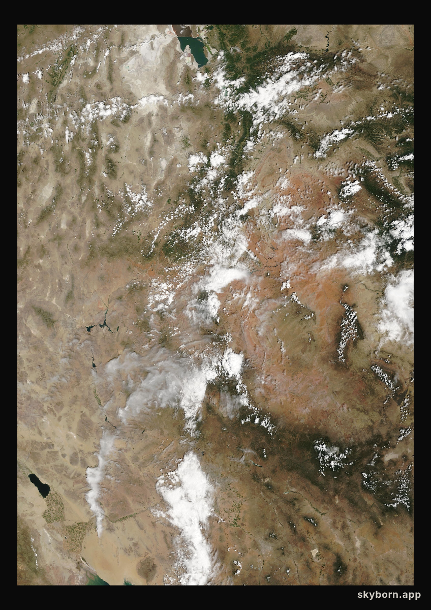 The Earth on 20 July 2010 · Colorado Plateau