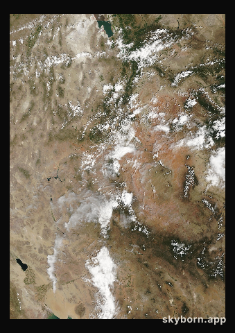 The Earth on 20 July 2010 · Colorado Plateau