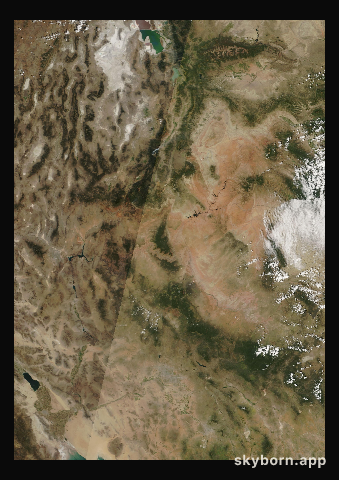 The Earth on 5 September 2010 · Colorado Plateau
