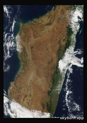 The Earth on 8 September 2010 · Madagascar