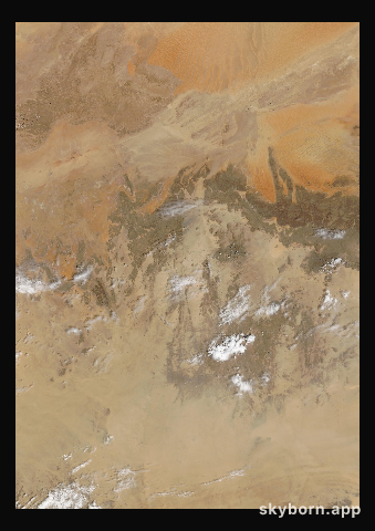 The Earth on 9 September 2010 · Sahara, Algeria