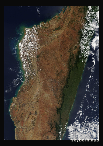 The Earth on 20 September 2010 · Madagascar