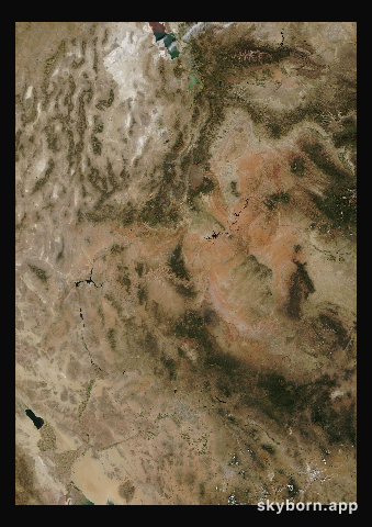 The Earth on 24 September 2010 · Colorado Plateau