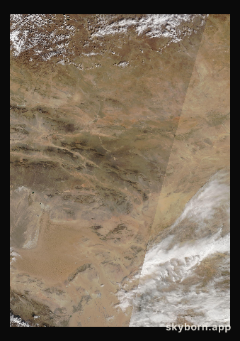 The Earth on 12 October 2010 · Gobi Desert