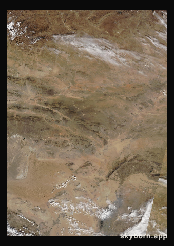 The Earth on 14 October 2010 · Gobi Desert