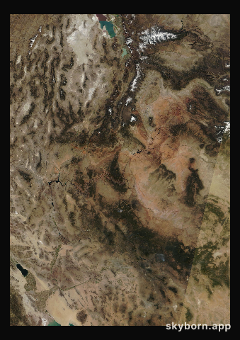 The Earth on 3 November 2010 · Colorado Plateau