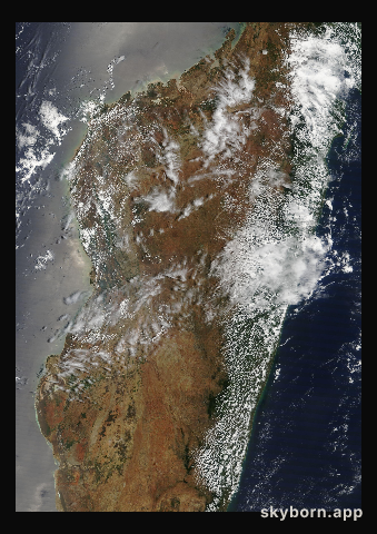 The Earth on 5 November 2010 · Madagascar