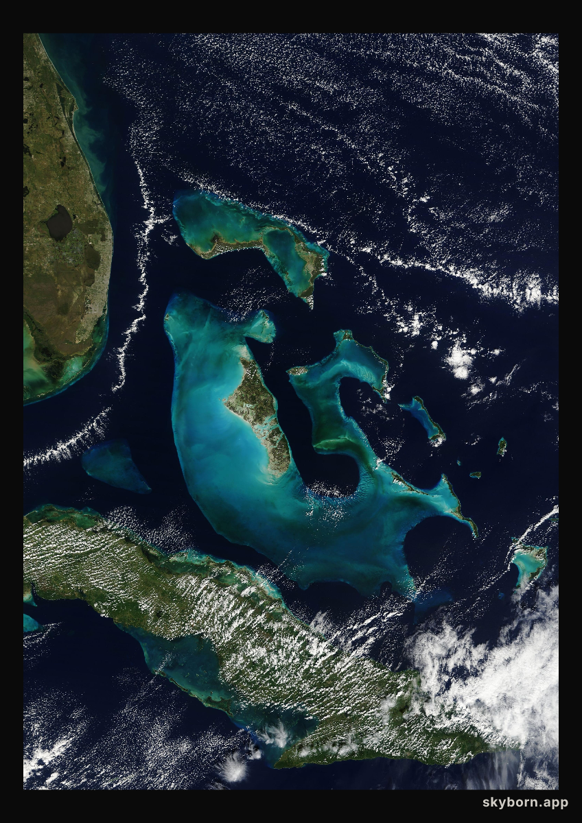 The Earth on 10 November 2010 · Bahamas