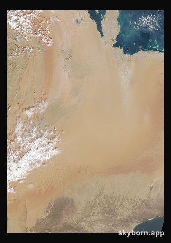 The Earth on 10 December 2010 · Empty Quarter, Arabia