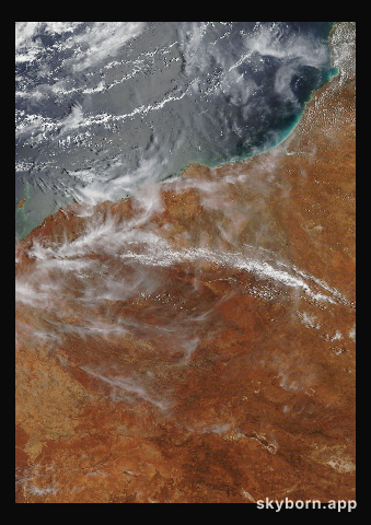 The Earth on 14 December 2010 · Pilbara, Western Australia