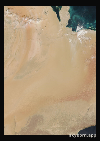 The Earth on 16 December 2010 · Empty Quarter, Arabia