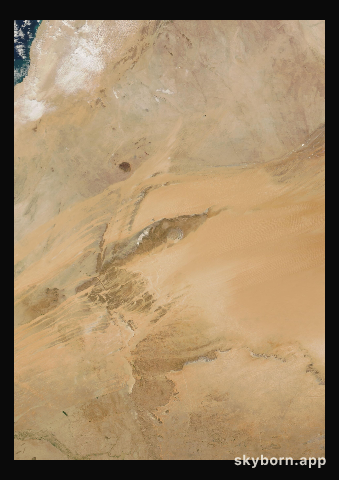 The Earth on 26 December 2010 · Eye of the Sahara, Mauritania