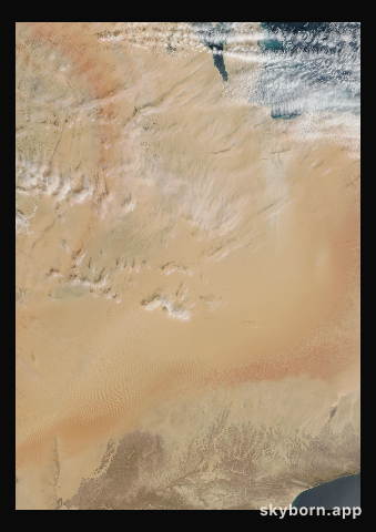 The Earth on 4 January 2011 · Empty Quarter, Arabia