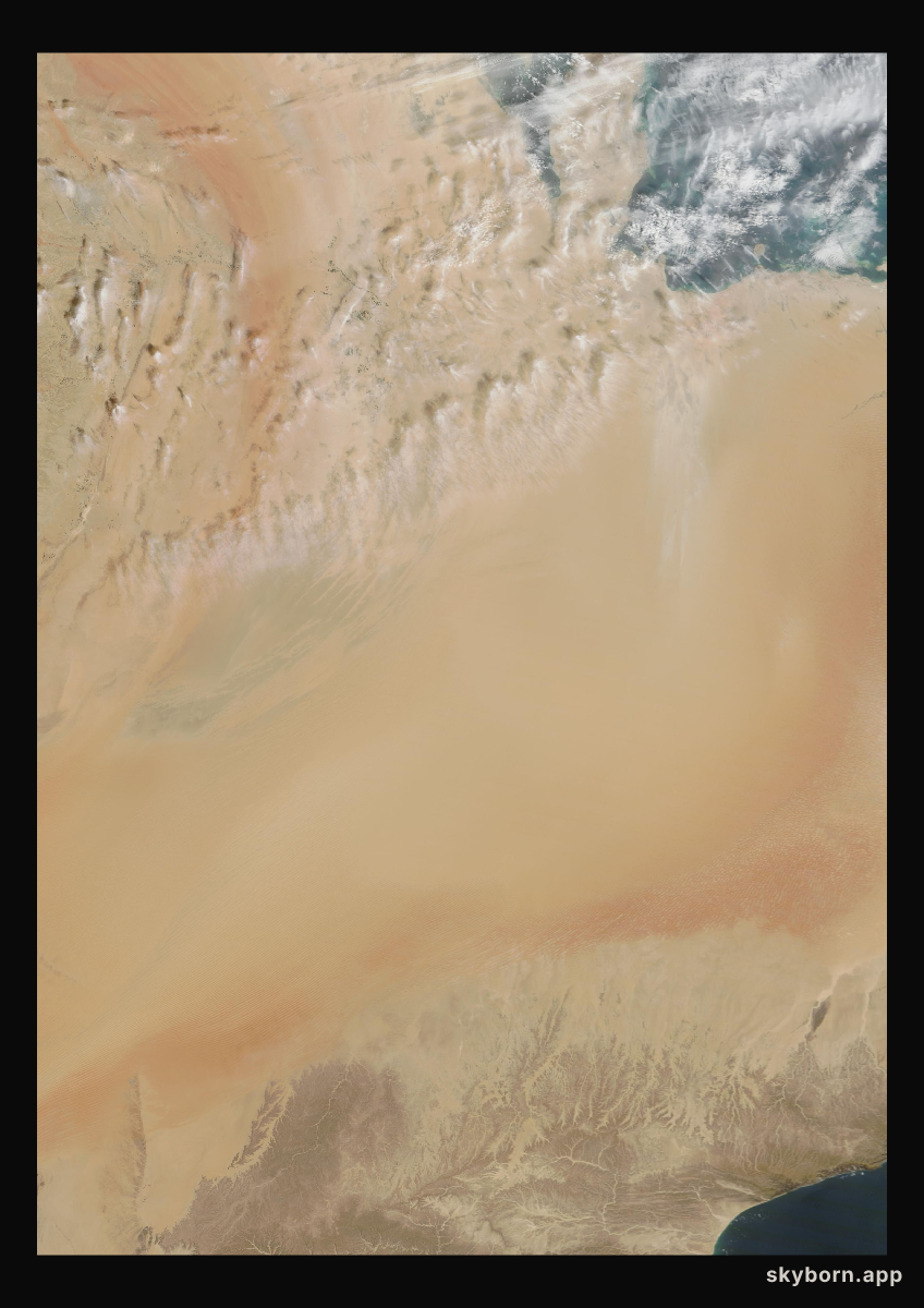 The Earth on 21 February 2011 · Empty Quarter, Arabia