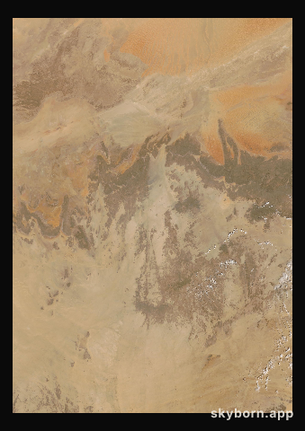 The Earth on 1 March 2011 · Sahara, Algeria