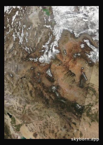 The Earth on 11 March 2011 · Colorado Plateau