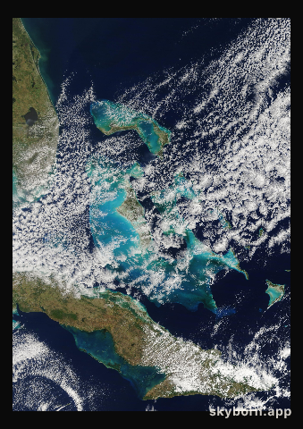 The Earth on 13 March 2011 · Bahamas