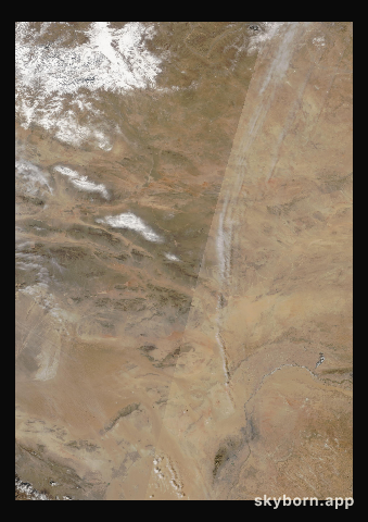 The Earth on 28 March 2011 · Gobi Desert