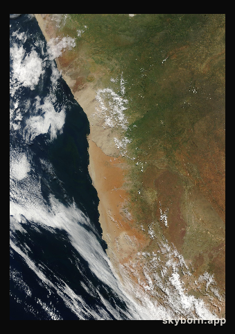 The Earth on 31 March 2011 · Namib Desert