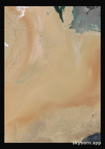 The Earth on 21 April 2011 · Empty Quarter, Arabia