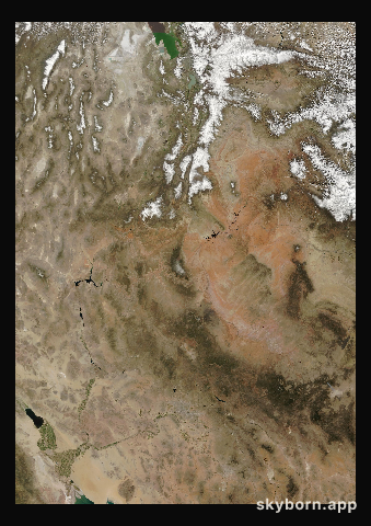 The Earth on 27 April 2011 · Colorado Plateau
