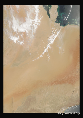 The Earth on 30 April 2011 · Empty Quarter, Arabia