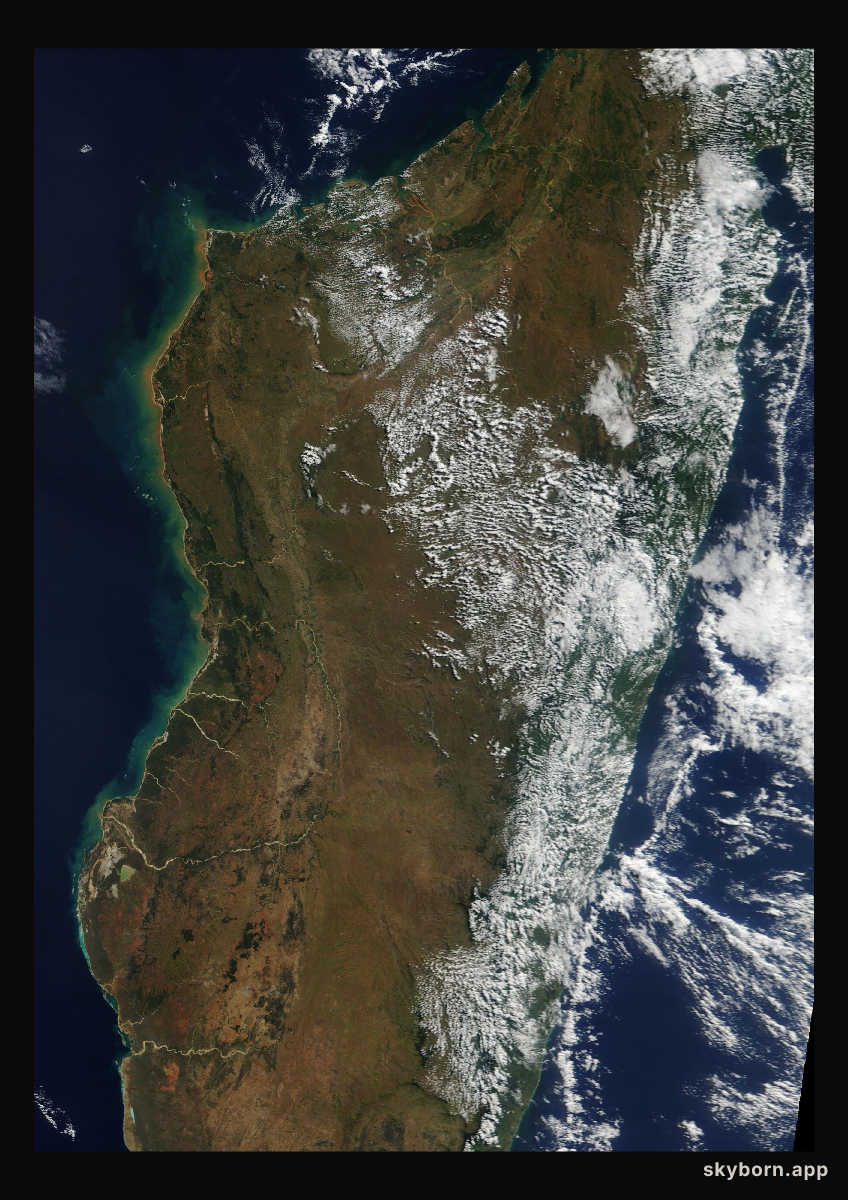 The Earth on 30 May 2011 · Madagascar