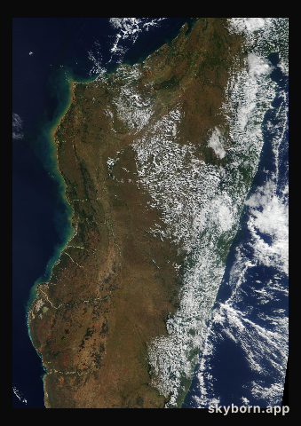 The Earth on 30 May 2011 · Madagascar