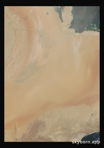 The Earth on 6 June 2011 · Empty Quarter, Arabia