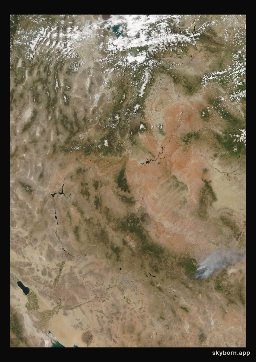 The Earth on 9 June 2011 · Colorado Plateau