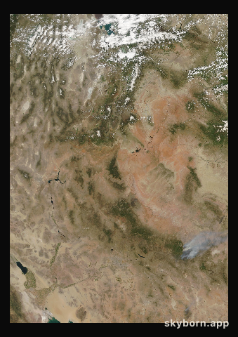 The Earth on 9 June 2011 · Colorado Plateau