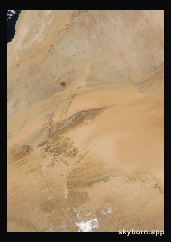 The Earth on 11 June 2011 · Eye of the Sahara, Mauritania