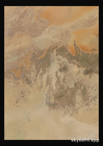 The Earth on 17 June 2011 · Sahara, Algeria