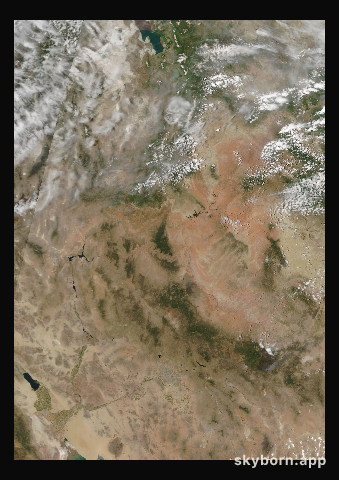 The Earth on 18 June 2011 · Colorado Plateau