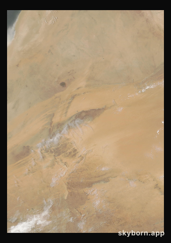 The Earth on 20 June 2011 · Eye of the Sahara, Mauritania