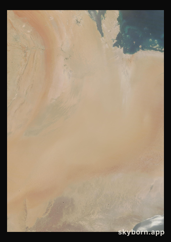 The Earth on 22 June 2011 · Empty Quarter, Arabia