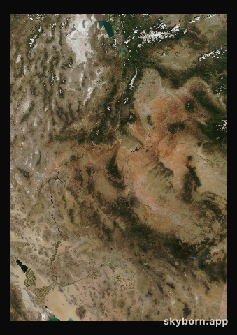 The Earth on 24 June 2011 · Colorado Plateau