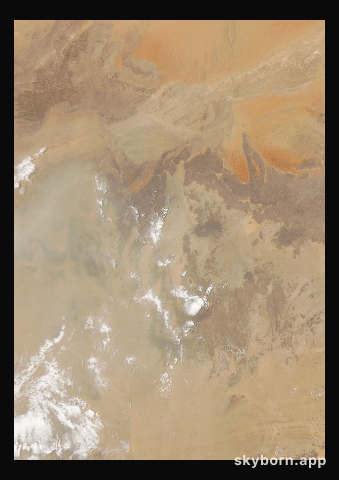 The Earth on 30 June 2011 · Sahara, Algeria