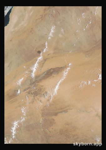 The Earth on 9 July 2011 · Eye of the Sahara, Mauritania