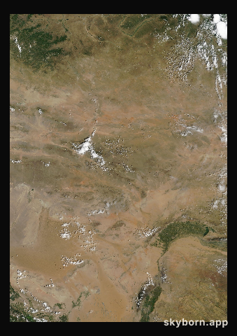 The Earth on 15 July 2011 · Gobi Desert