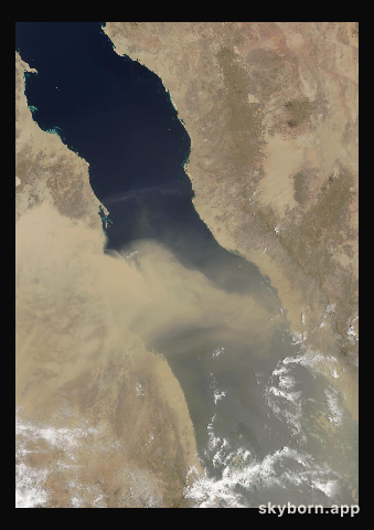 The Earth on 20 July 2011 · Red Sea