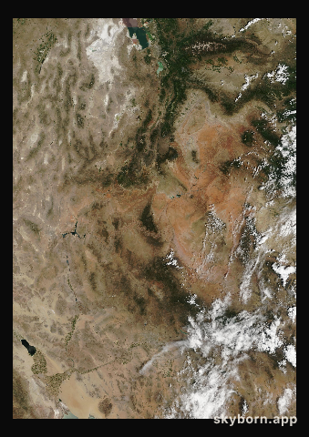 The Earth on 21 July 2011 · Colorado Plateau