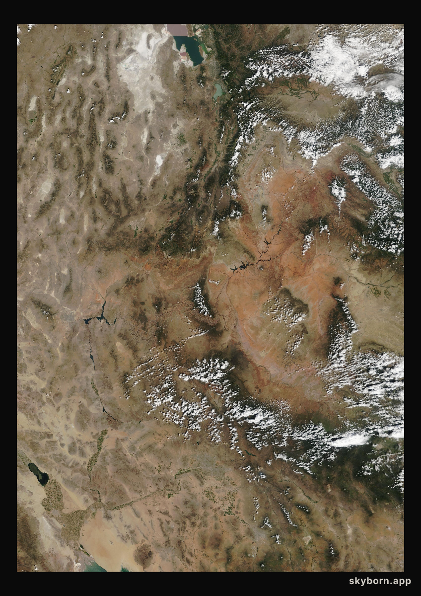 The Earth on 7 September 2011 · Colorado Plateau