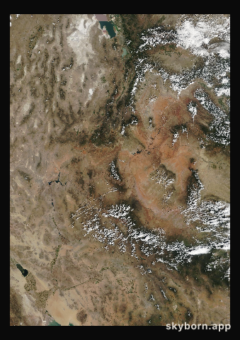 The Earth on 7 September 2011 · Colorado Plateau