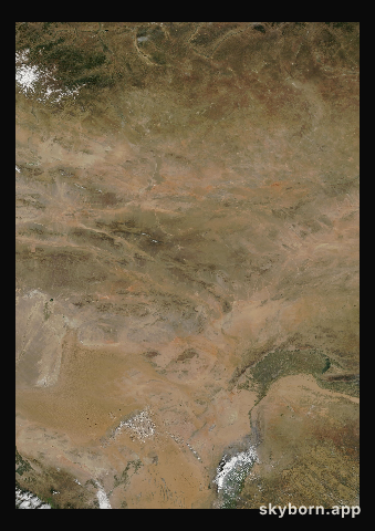 The Earth on 10 September 2011 · Gobi Desert