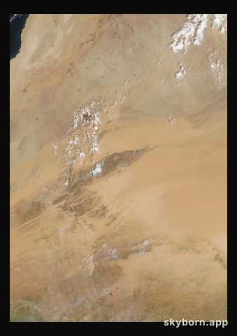 The Earth on 18 September 2011 · Eye of the Sahara, Mauritania