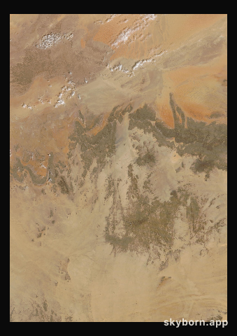 The Earth on 19 September 2011 · Sahara, Algeria