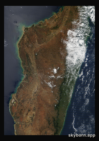 The Earth on 28 September 2011 · Madagascar