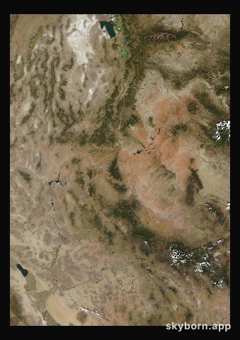 The Earth on 29 September 2011 · Colorado Plateau